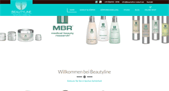Desktop Screenshot of beautyline-rosbach.de