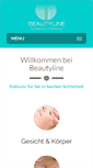 Mobile Screenshot of beautyline-rosbach.de